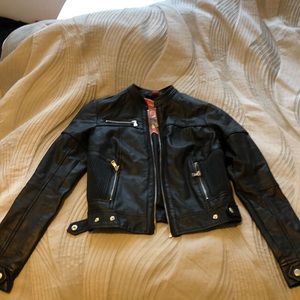 Bernardo collection faux leather jacket